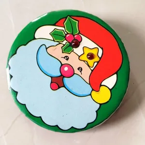Vintage Tony Inc Santa Head Circle Light Up Button Costume Jewelry thumbnail 2