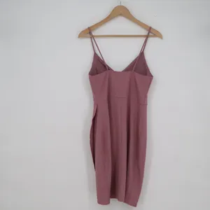 Lulus Dusty Rose Wrap Tulip Skirt Midi Cocktail Dress Medium NWT thumbnail 6