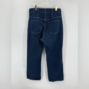 3x1‎ Kelly Paperbag Waist Dark Denim Crop Jeans Size 32 thumbnail 8