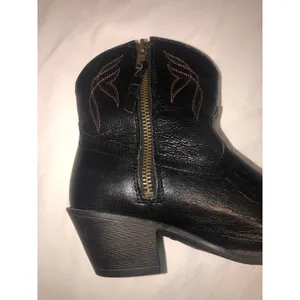 Ariat Darlin Western Booties Size 7 Old Black Round Toe Cowgirl Country Chic thumbnail 6