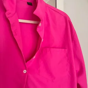Shein Women's Pink Shirt thumbnail 5