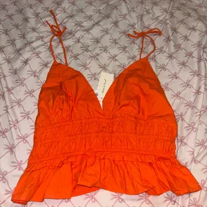 Marshall’s Vibrant Orange Crop Top thumbnail 1
