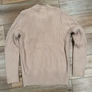 EDDIE BAUER Granola Heavyweight Nude Pink Knitted Sweater | Size Large thumbnail 3
