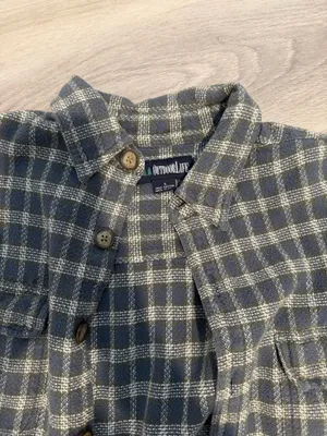 Oversized Flannel Gray Size L thumbnail 2