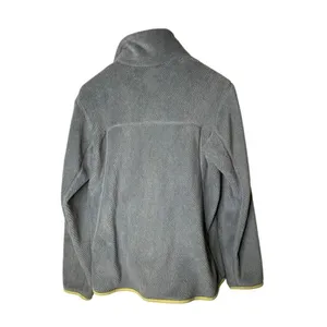 Patagonia Re-Tool snap T fleece pullover gray women's size large 25442 thumbnail 2