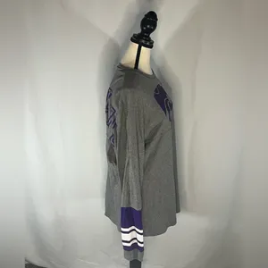 Pressbox Kansas State Wildcats Long Sleeve Spirit Jersey Medium thumbnail 5