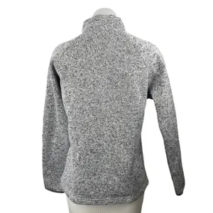 Vantage Summit Fleece Gray Full Zip Long Sleeve Sweatshirt Sweater Jacket Top M thumbnail 4