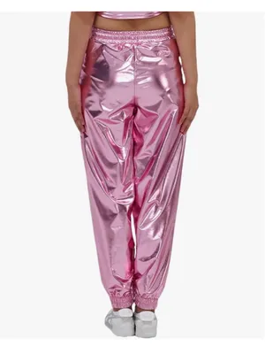 NEW Holographic Disco 80’s Hip Hop Pants M thumbnail 2