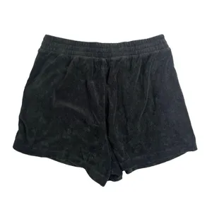 Gap Black Terrycloth Fabric Elastic Waist Pull-on Casual Running Sweat Shorts S thumbnail 3