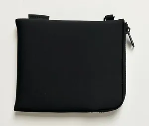 Dagne Dover Pouch Neoprene Onyx Black Small Tech Organizer thumbnail 1