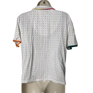 ROOM SERVICE PJS Women's Rainbow Short sleeve Pajama top only size XXS $68.00 thumbnail 3