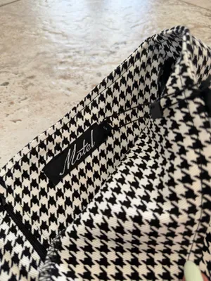 Motel Rocks Houndstooth Mini Skirt NWT thumbnail 2