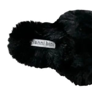 Gianni Bini Faux‎ Fur Size US 9 slippers house shoes fuzzy plaid buffalo plaid thumbnail 6