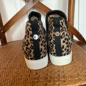 Steve Madden Loxer knit leopard pull on sneaker 8 thumbnail 4