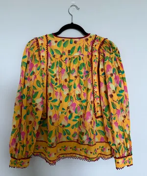 Farm Rio Cashew Blouse S thumbnail 5