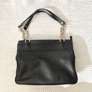 Kate Spade Black Leather Primrose Hill Zip Bow Darcy Leather Chain Shoulder Bag thumbnail 6