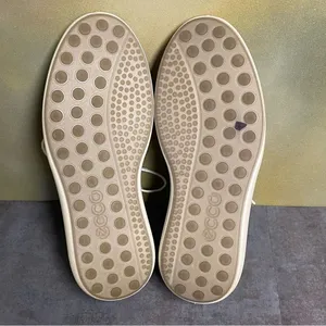 Ecco Perforated White Leather Women's Sneakers Size 10M thumbnail 16