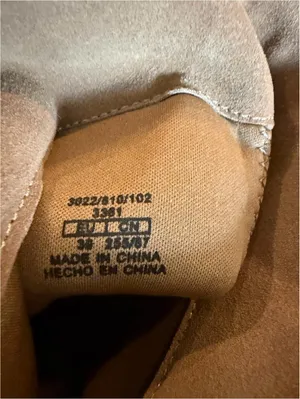 Zara Tan Suede Tall Block Heel Boots EU 39 US 8/8.5 thumbnail 6
