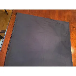 Lululemon women's black stretchy oversized scarf EUC thumbnail 11