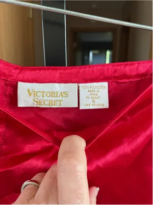 Women's Victoria's Secret Red Satin Pajama Pants Standard S thumbnail 2