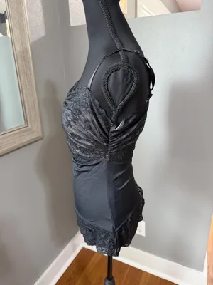 Spanx Love Your Assets Shapewear Black Lace Cami Size XL. thumbnail 2