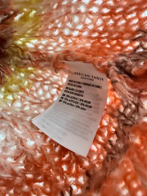 American Eagle knit striped sweater oversized  thumbnail 4