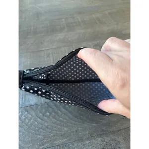Duluth Trading Company black white polka dot travel bag‎ 8"x5" thumbnail 7