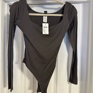 NWT Windsor Black Long Sleeve Bodysuit thumbnail 1