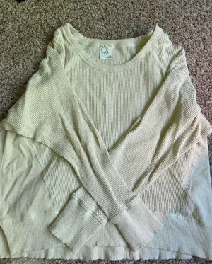 Aerie Waffle Long Sleeve thumbnail 1
