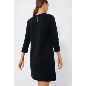 Tuckernuck Black Francoise Mod Mini Dress NWT Sz. L thumbnail 3