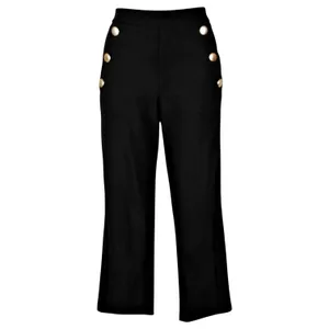 Haver & Blair London Pull On Straight Leg Cropped High Rise Pants Sz MEDIUM thumbnail 2