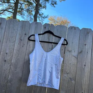 Vintage white lace babydoll tank top size‎ small thumbnail 5