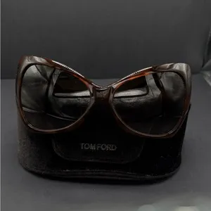 Tom Ford Nico Women's Sunglasses in Rich Brown thumbnail 4