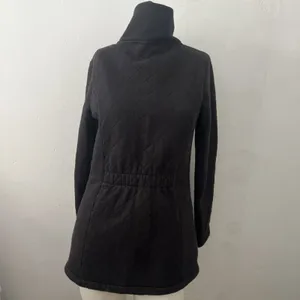 The North Face Caroluna Jacket Womens S Black Full Zip Fleece Lined Quilted Coat thumbnail 5