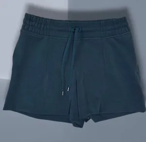 Lululemon High Rise Lounge Sweat Shorts Dark Blue Size 12 4" Inseam thumbnail 1