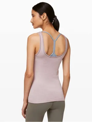 LULULEMON Seek Simplicity Tank in Powdered Mauve Sz. 4 thumbnail 4