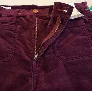 GAP 70s Flare Corduroy Jeans Pants Size 29S High Rise Dark Academia Fall NWT thumbnail 3