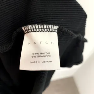 Hatch The Long Body Tank Maxi Dress Black Womens Size 2 Medium Maternity thumbnail 8