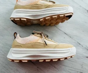 Sorel Ona 503 Low Top Platform Sneaker White Peach/ Nova Sand Size 7 NWOT $125 thumbnail 8