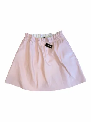 Express Light Pink Skater Skirt thumbnail 3