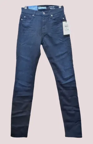 7 For All Mankind Blue‎ Skinny Fit Jeans thumbnail 1