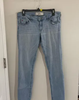 Hollister Women's Light Blue Skinny Jeans 30 x 31 thumbnail 1