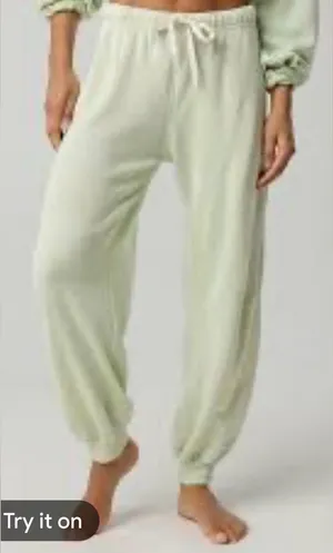 Aerie Womens Ment color Drawstring Jogger Pants L thumbnail 1