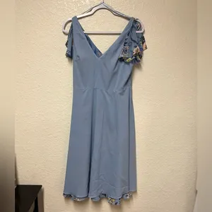 ELIZA J Spring Floral Print Dress Size 6 *missing sash* thumbnail 9