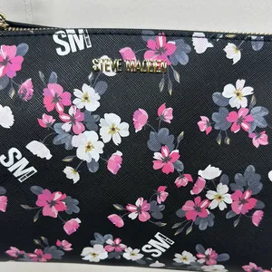 Steve Madden Black and Pink Floral Crossbody Bag thumbnail 2