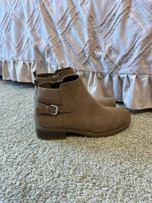Old Navy Brown Ankle Booties 8 thumbnail 5