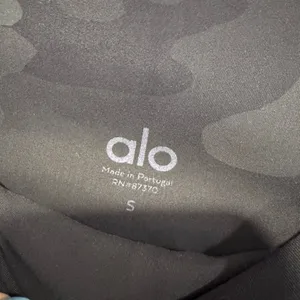 Alo High Waist Airlift 7/8 black‎ camo leggings thumbnail 2