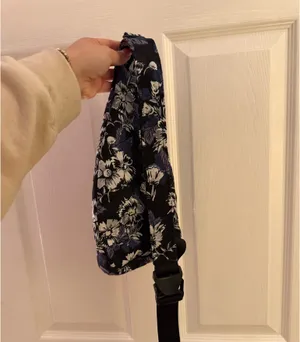 Vera Bradley Essential Compact Sling Backpack in the Frosted Floral pattern. thumbnail 2