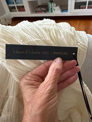 House of Harlow 1960 Cream Halter Maxi Dress thumbnail 3