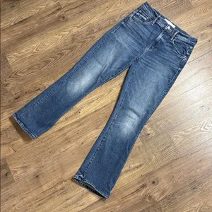 MOTHER JEANS SUPERIOR The Insider Ankle, wash where the sun Don't shine Sz 25 thumbnail 3